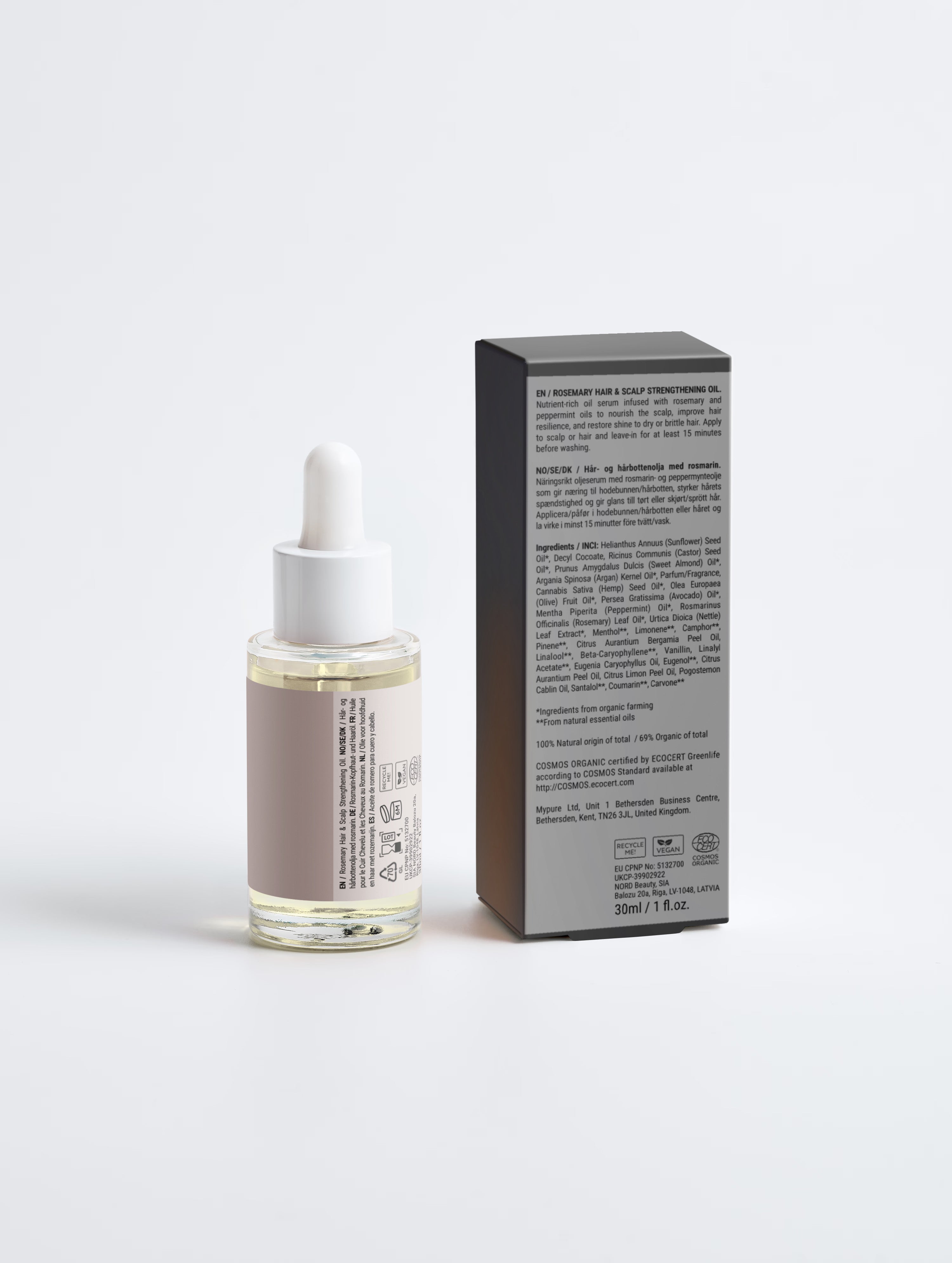 Rosemary Hair & Scalp Strengthening Oil
